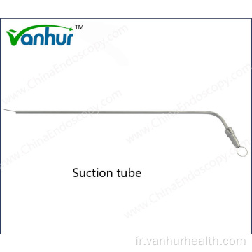 Instruments chirurgicaux Larnygoscopy Tube d&#39;aspiration 250mm